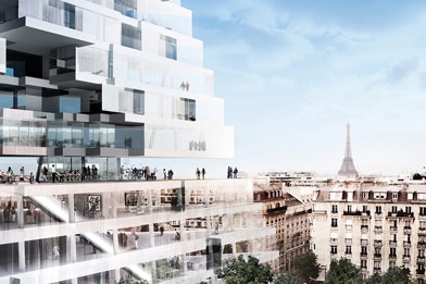 Nová dominanta Paříže? Triangl od ateliéru Herzog & de Meuron.