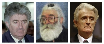 Radovan Karadžić/Dragan Dabić/Radovan Karadžić. Tak jde čas.
