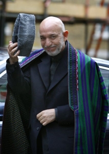 Afghánský prezident Hamíd Karzáí.