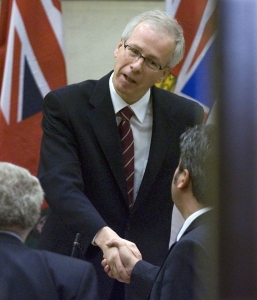 Předseda liberálů Stéphane Dion.