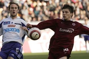 Milan Pacanda (vpravo). Ze Sparty se vrací zpátky do Brna.