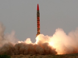 Pákistánská raketa Haft VII (Babur).