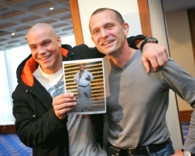 Omdřej P&aacute;la a &scaron;&eacute;f M&eacute;dea Teamu Jarom&iacute;r Soukup.