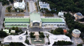 Takhle vypadal Průmyslový palác, památka z roku 1891.