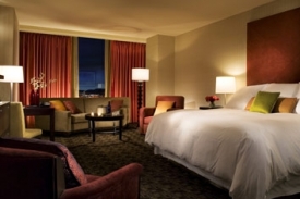 Královský pokoj v Palms Casino Resort.