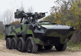 Transportér Pandur II. v české konfiguraci.