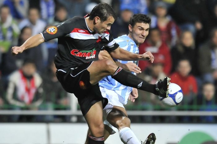 Michal Papadopulos (vzadu) z Mladé Boleslavi a Erich Brabec ze Slavie.