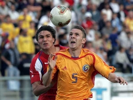 Michal Papadopulos (vlevo), nová posila fotbalistů Mladé Boleslavi.