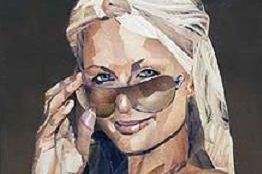 Paris Hilton podle Jonathana Yea.