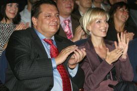 Petra Kováčová a Jiří Paroubek.