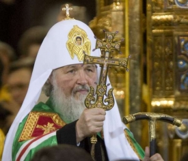 Patriarcha Kyrill slavnostně uveden do funkce.