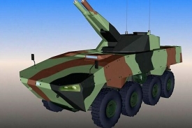 Patria AMV - obrněnce prodané Slovinsku.