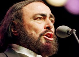 tenorista Luciano Pavarotti