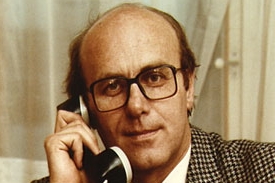 Miroslav Pavel coby ředitel Československé televize (1989-90).