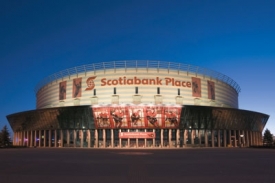 Hala Scotiabank Place, kde se uskuteční zahajovací zápas. Hala Scotiabank Place, kde se uskuteční zahajovací zápas.