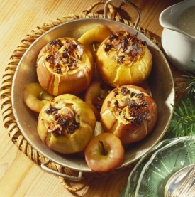 Pečená jablka. Pečená jablka.