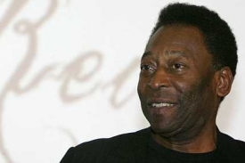 Pelé, zřejmě nejlepší fotbalista všech dob.