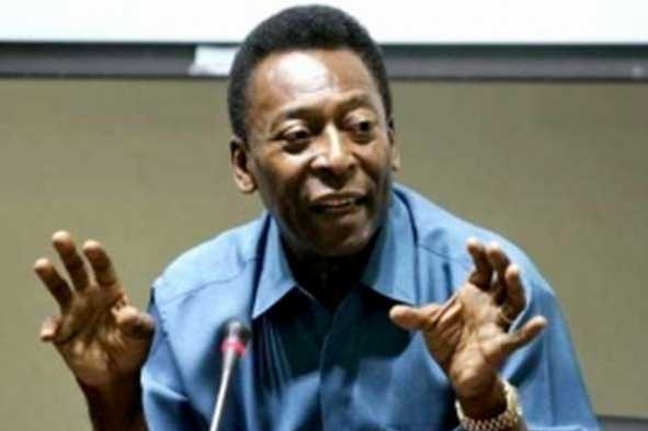 Pelé, nejslavnější fotbalista světa.