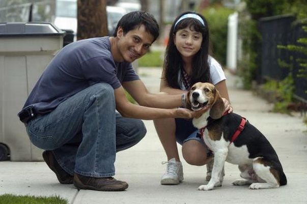 Rocco s malou Natalií a jejím otcem Jorgem Villacisem.