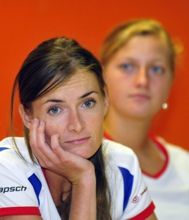 Smutná Iveta Benešová. 