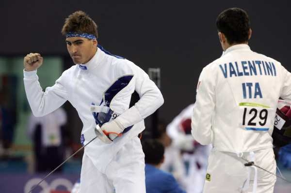 Michal Michalík při závodu pětibojařů na olympiádě v Pekingu. Michal Michalík při závodu pětibojařů na olympiádě v Pekingu.