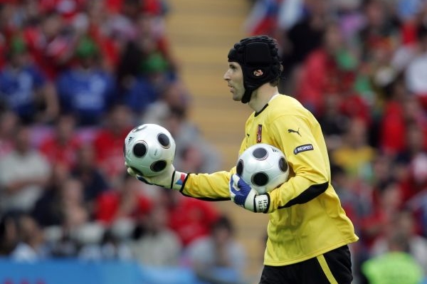 Brankář londýnské Chelsea Petr Čech. Brankář londýnské Chelsea Petr Čech.
