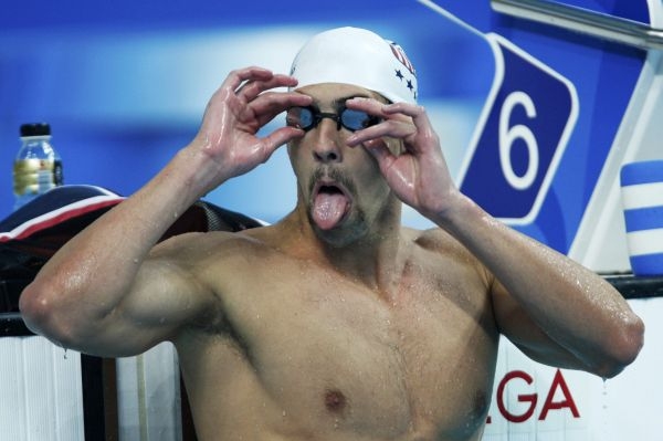 Michael Phelps, nejočekávanější medailová naděje. 