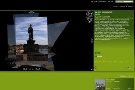 Photosynth umožňuje jak prohlížet cizí snímky, tak vytvářet vlastní.