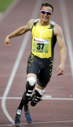 Oscar Pistorius.