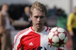 Karel Piták v dresu Slavie