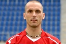 Brankář Mladé Boleslavi Petr Pižanowski.