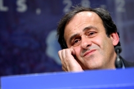 Šéf UEFA Michael Platini Šéf UEFA Michael Platini