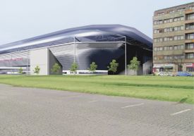 vizualizace nového stadionu Sparty na Letné