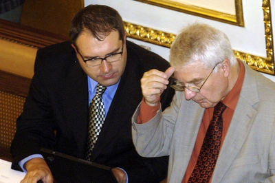 Michal Pohanka a Miloš Melčák