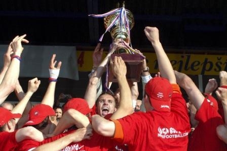 Vítěz Poháru ČMFS 2005/06 Sparta Praha