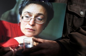 Zavražděná novinářka Anna Politkovská