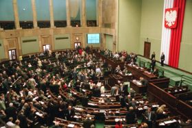 Polský parlament.