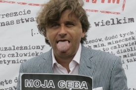 Polský poslanec Janusz Palikot.