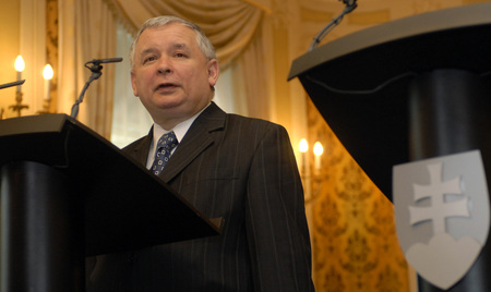polský prezident Lech Kaczyński