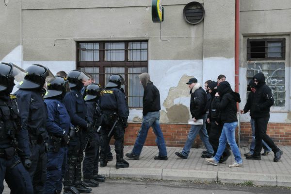 Radikálové opět zasahují. Tentokrát v Postoloprtech na Lounsku.