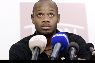 Světový rekordman v běhu na 100 metrů Jamajčan Asafa Powell