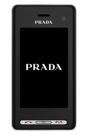 Design přístroje je dílem návrhářů značky Prada.
