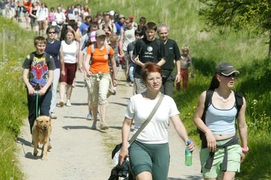 Česká turistická klasika, pochod Praha - Prčice.