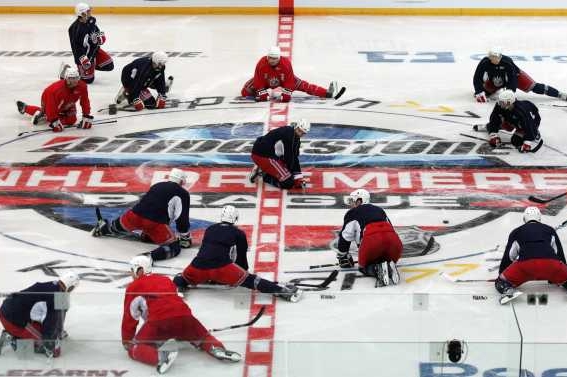 NHL v Praze v roce 2008.
