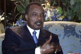 Konžský prezident Sassou-Nguesso