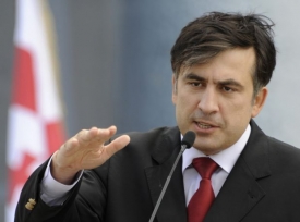 Gruzínský prezident Michail Sakašvili.