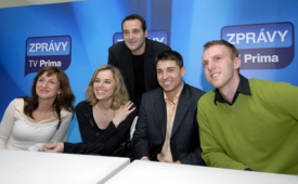 Moderátoři Zpráv TV Prima.