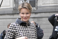 Belgická princezna Mathilde.