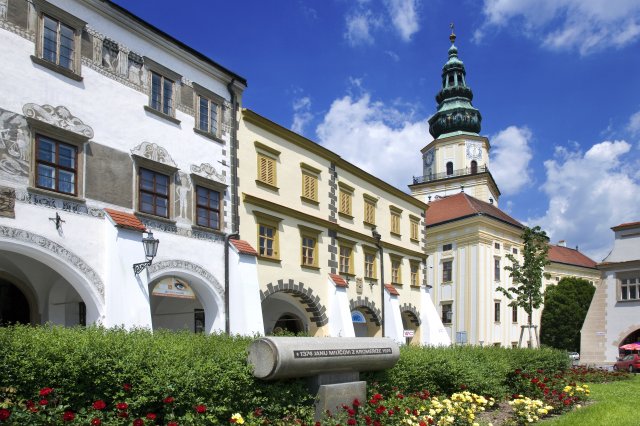 Kroměříž, Arcibiskupský zámek.