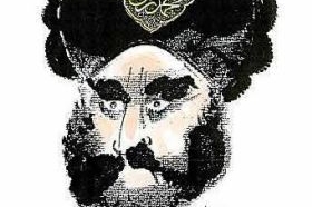 Nejznámnější karikatura Mohammeda s bombou místo turbanu